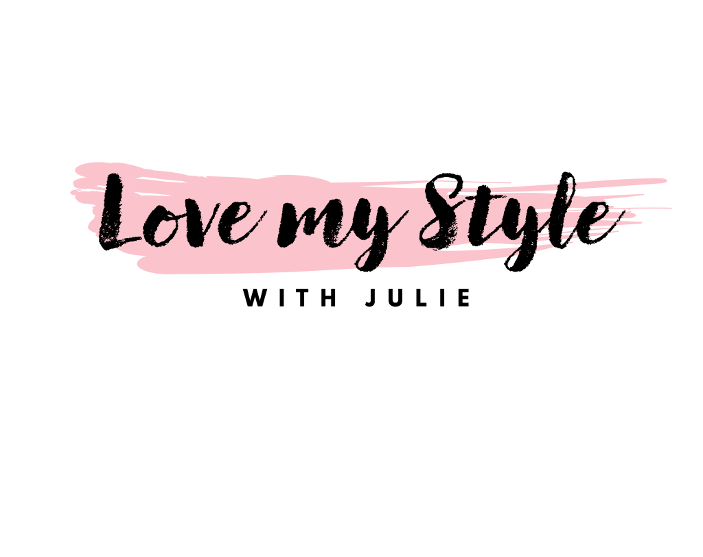 logo for the footer of page love my style with julie